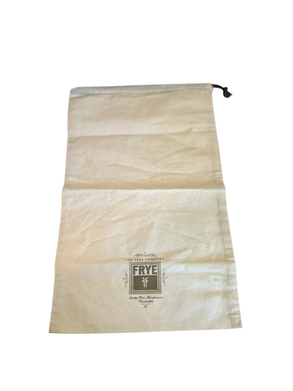 Frye Drawstring Dust Bag (for shoes) - 15x9” - Excellent Condition